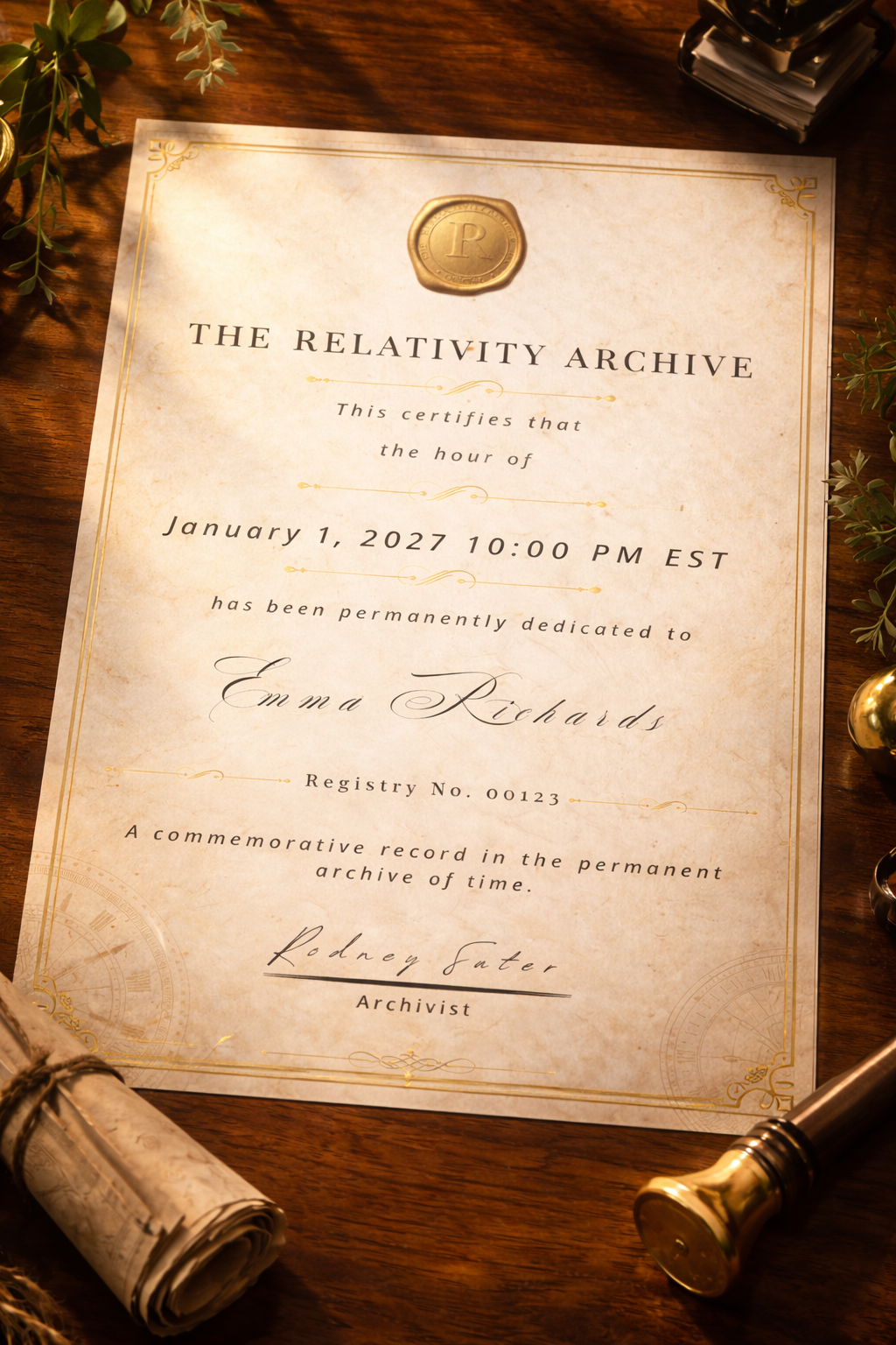 Archive Edition — Future Hour Dedication