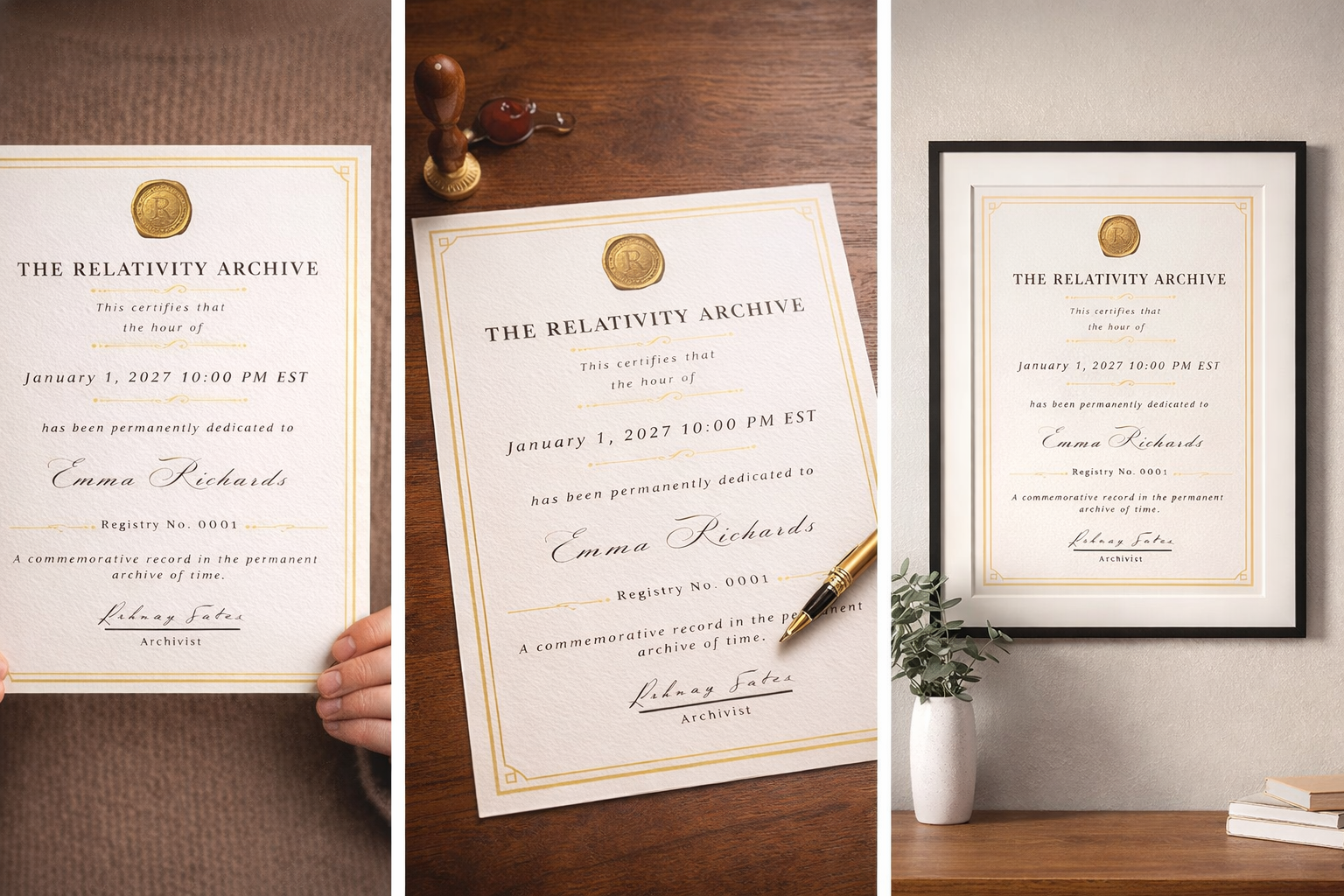 Future Hour Dedication - Metal Archive Edition (11" x 14")