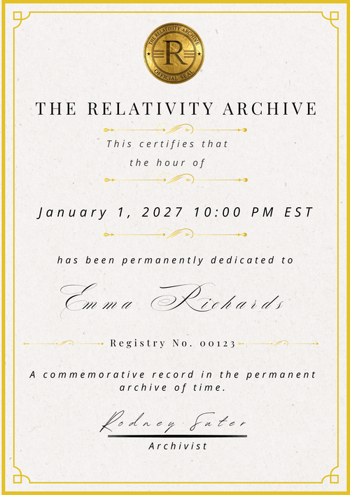 Future Hour Dedication - Archive Edition (11" x 14")