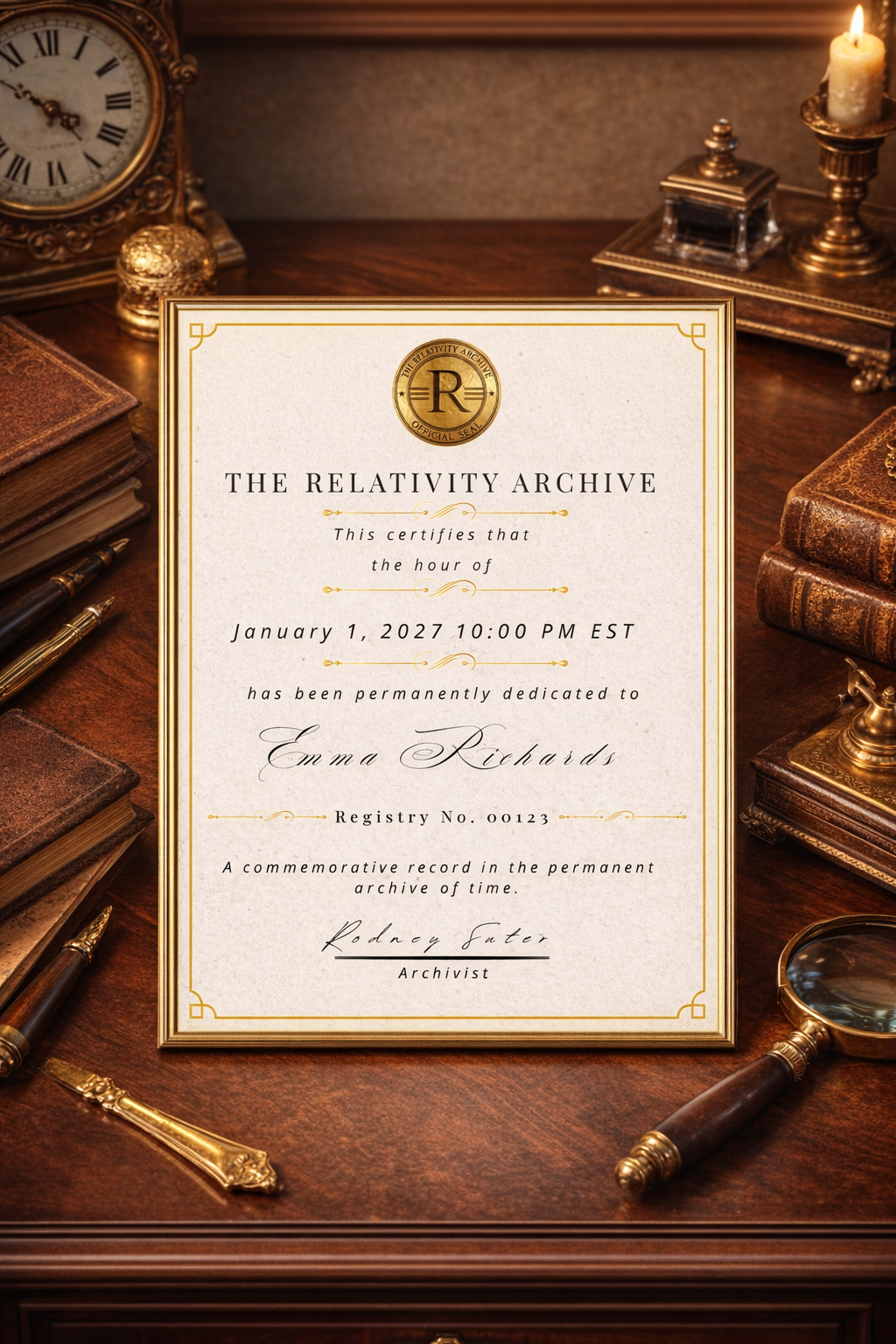 Future Hour Dedication - Archive Edition (11" x 14")